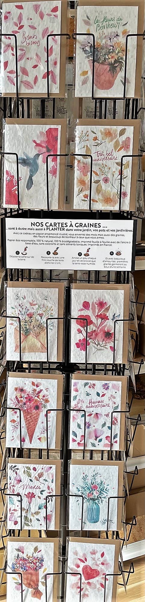 Gt02 — carte à planter papier ensemencé