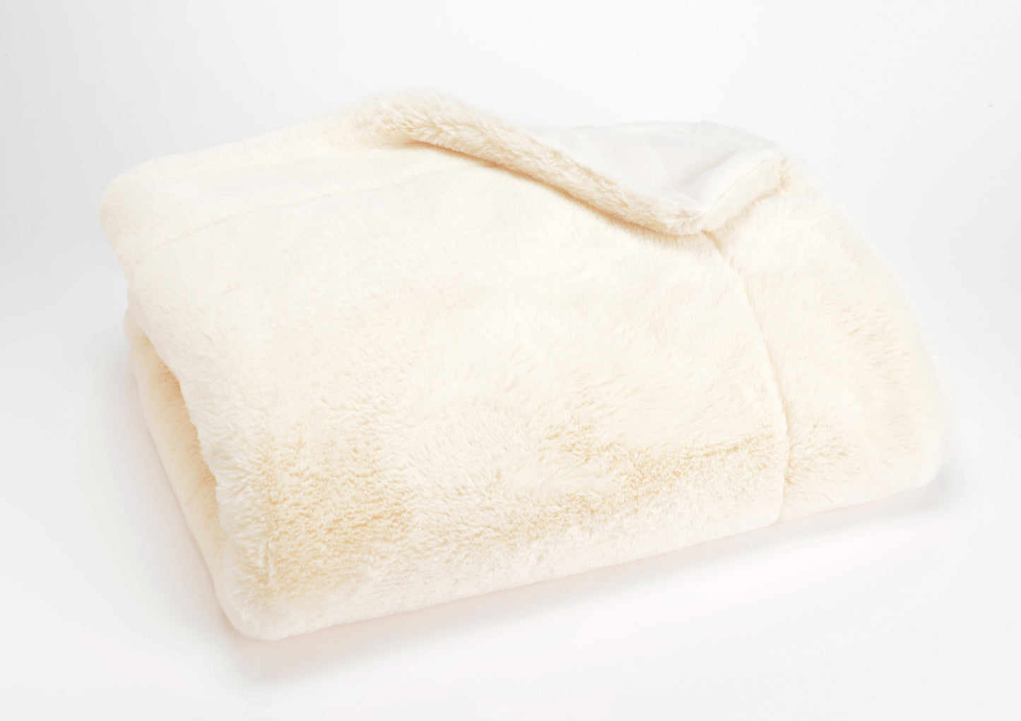 Plaid luxe crème XXL 170x240cm