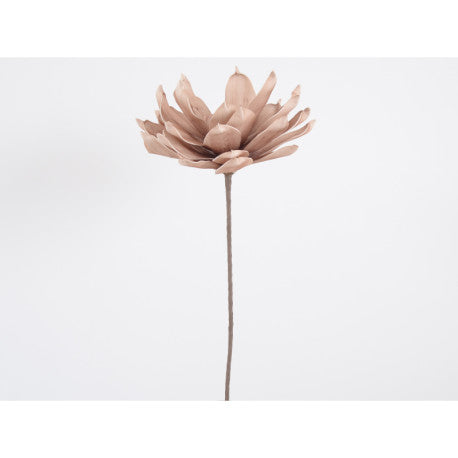 Fleur artificielle marron