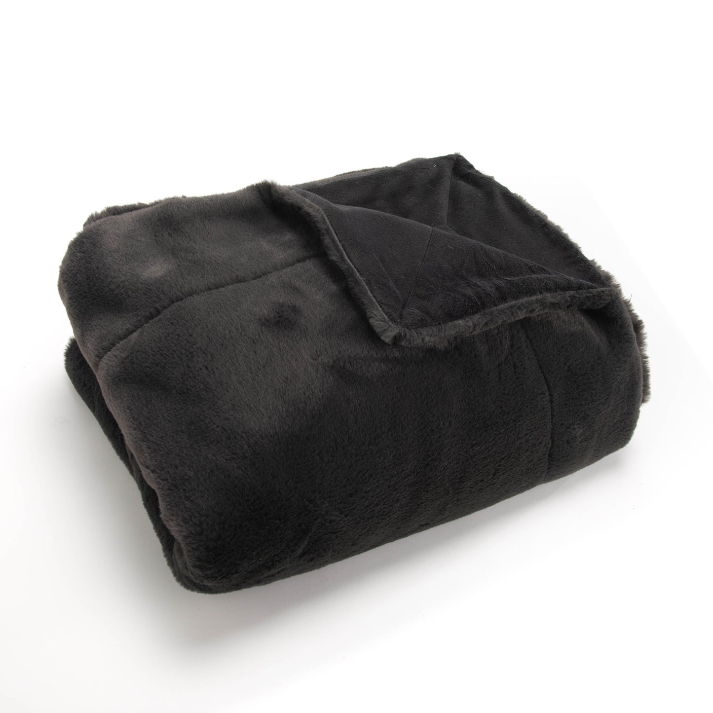 Plaid de luxe Noir