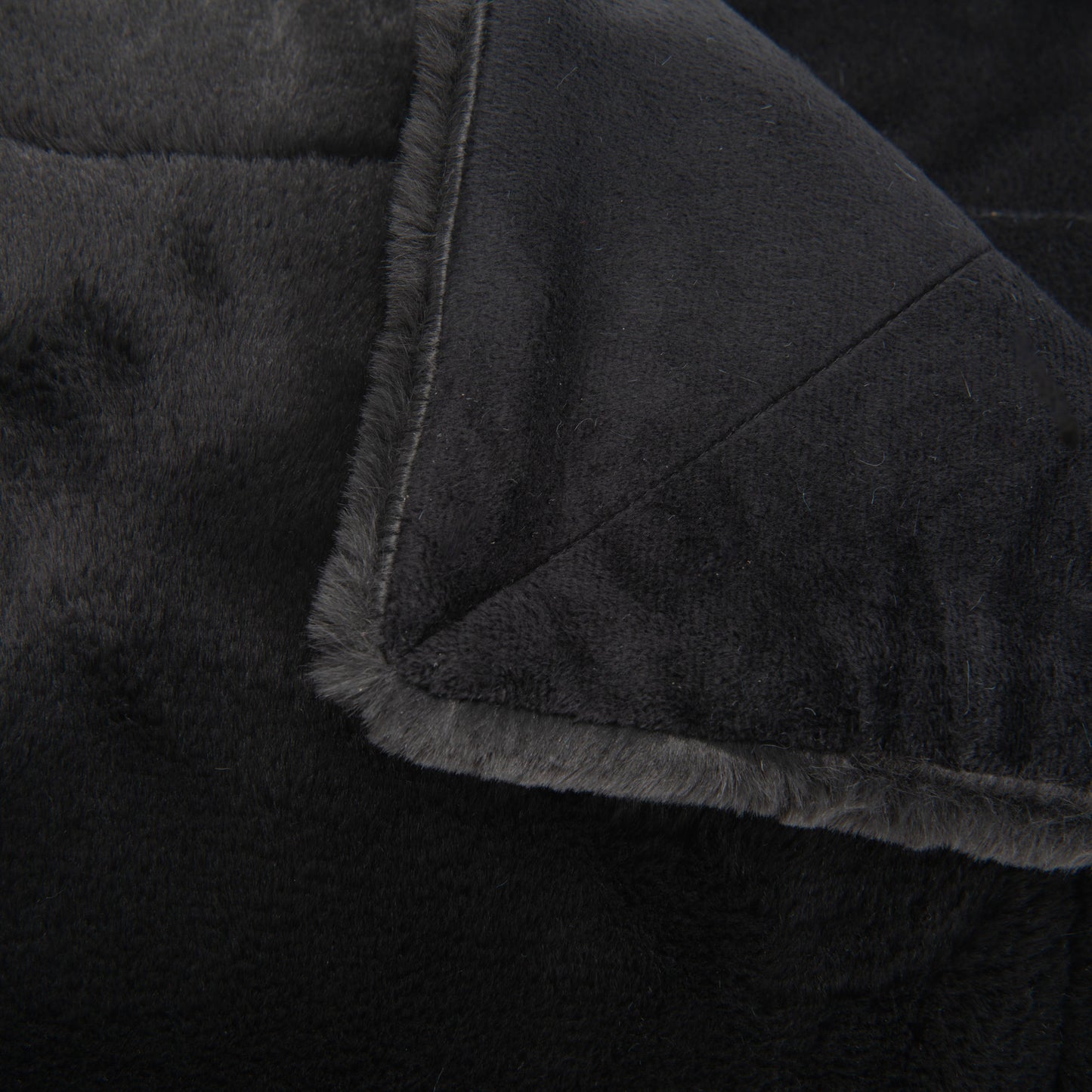 Plaid de luxe Noir