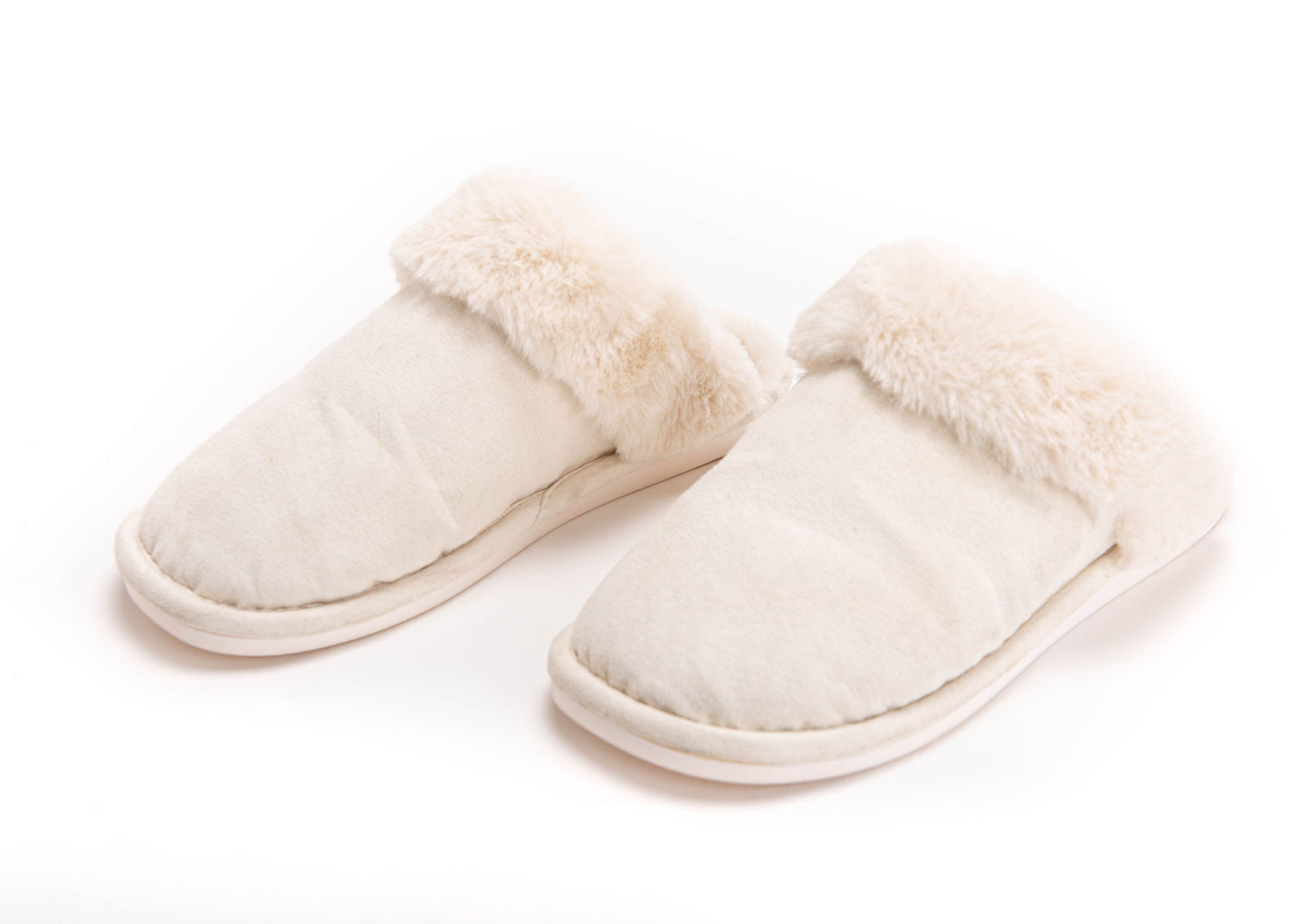 Chaussons Luxe Crème