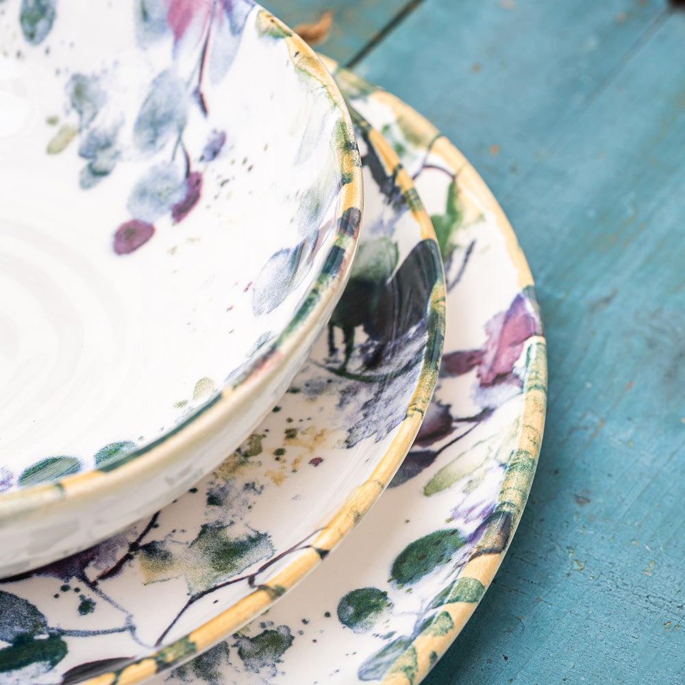 Assiette creuse Garden 19 cm
