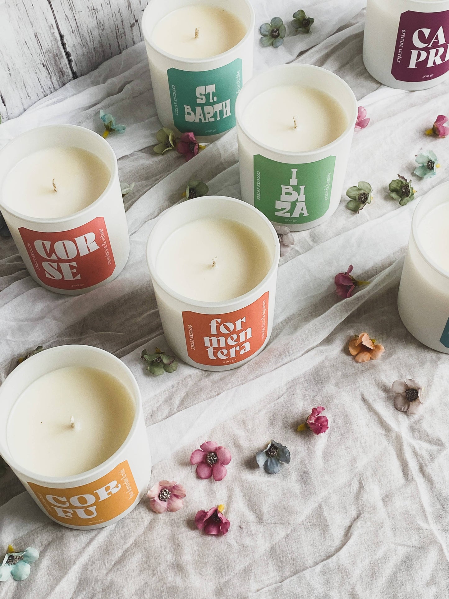 🏖 Bougie St. Barth - Grenade & Orchidée