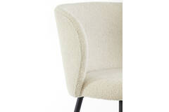 Chaise Teddy beige