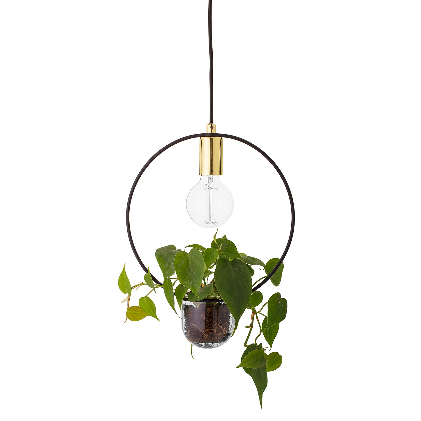Caralina Lampe à suspension, Or, Métal