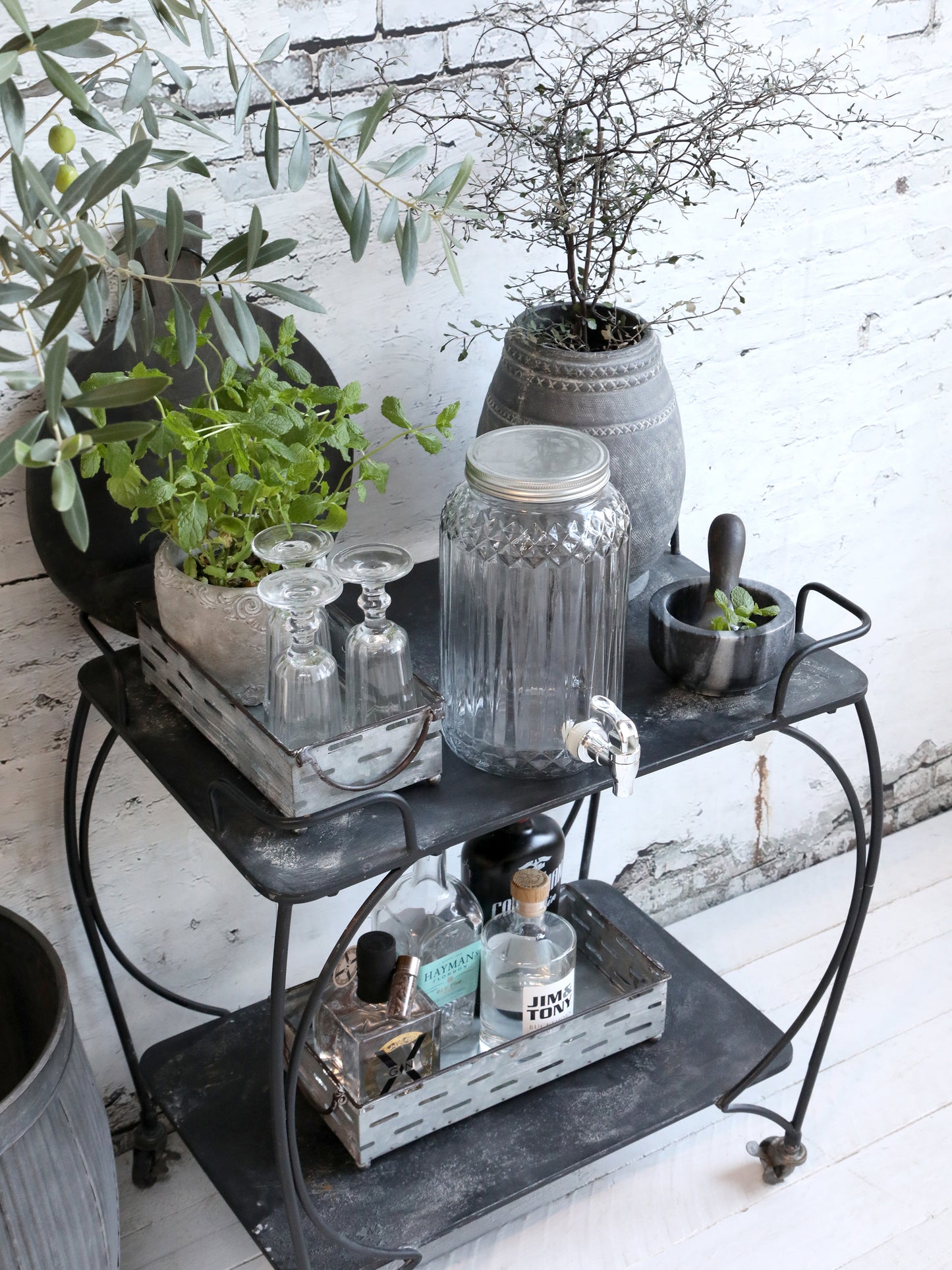 Distributeur en verre avec robinet 3,5 L