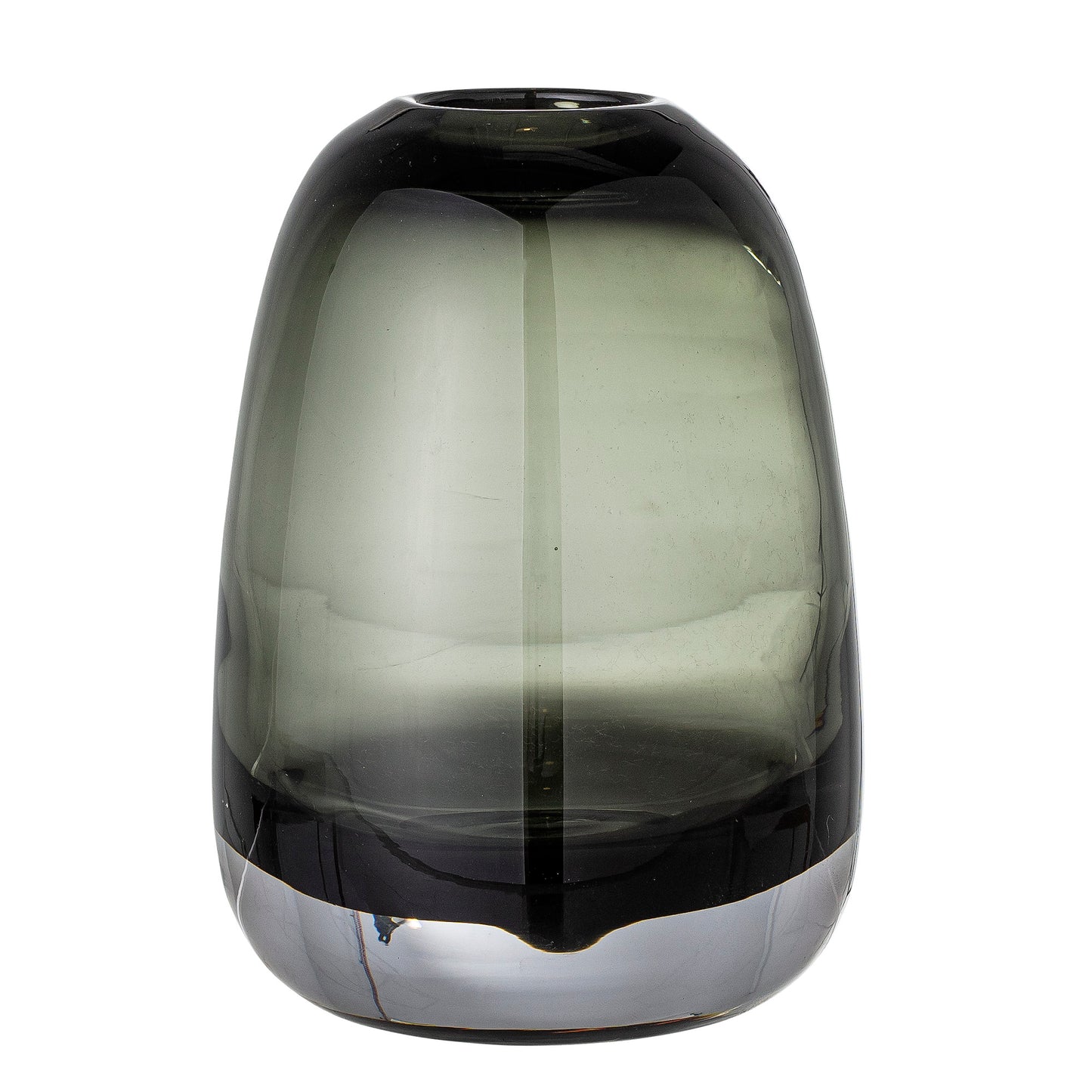 Adjo Vase, Gris, Verre