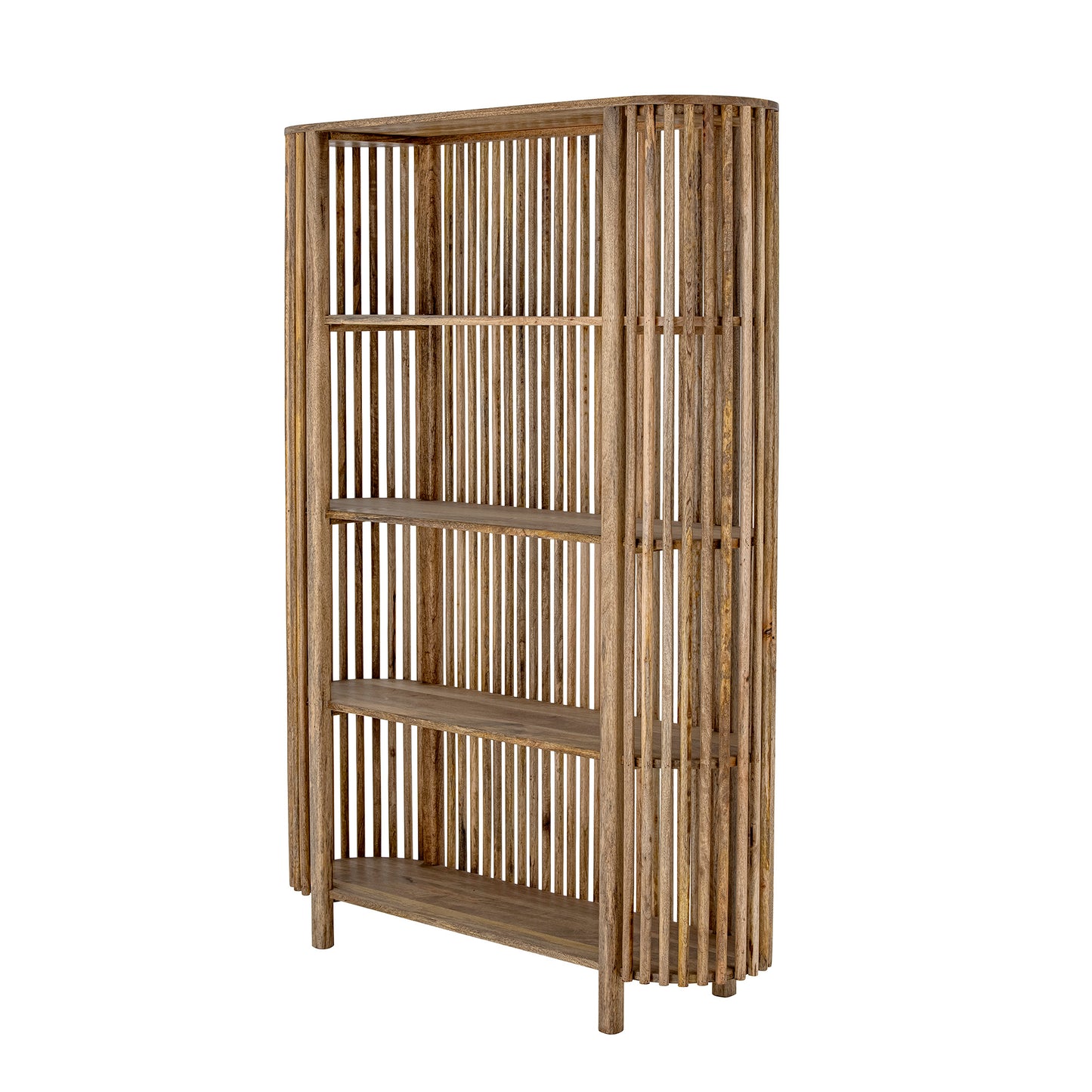 Bibliothèque Sali en bois de manguier massif