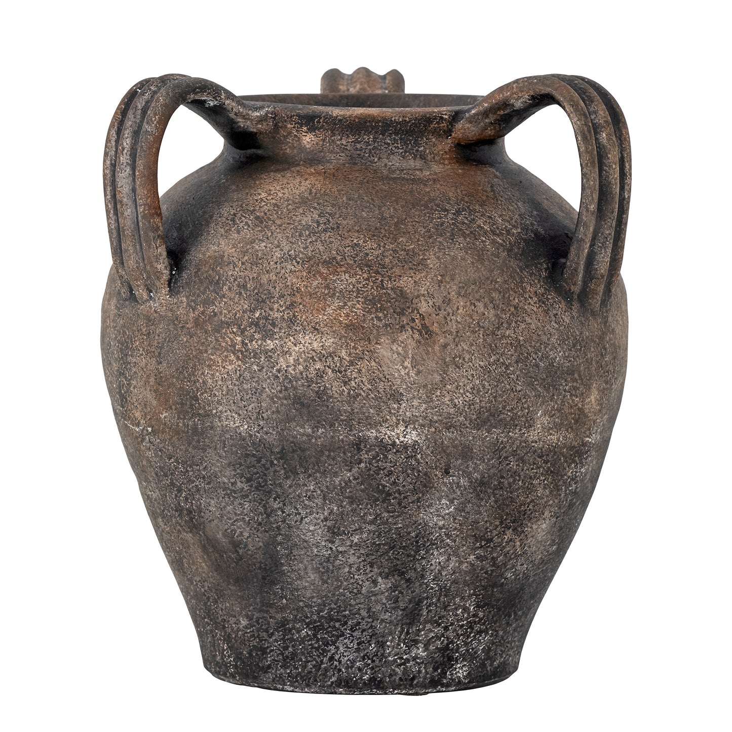 Cuma Vase déco, Marron, Terre cuite