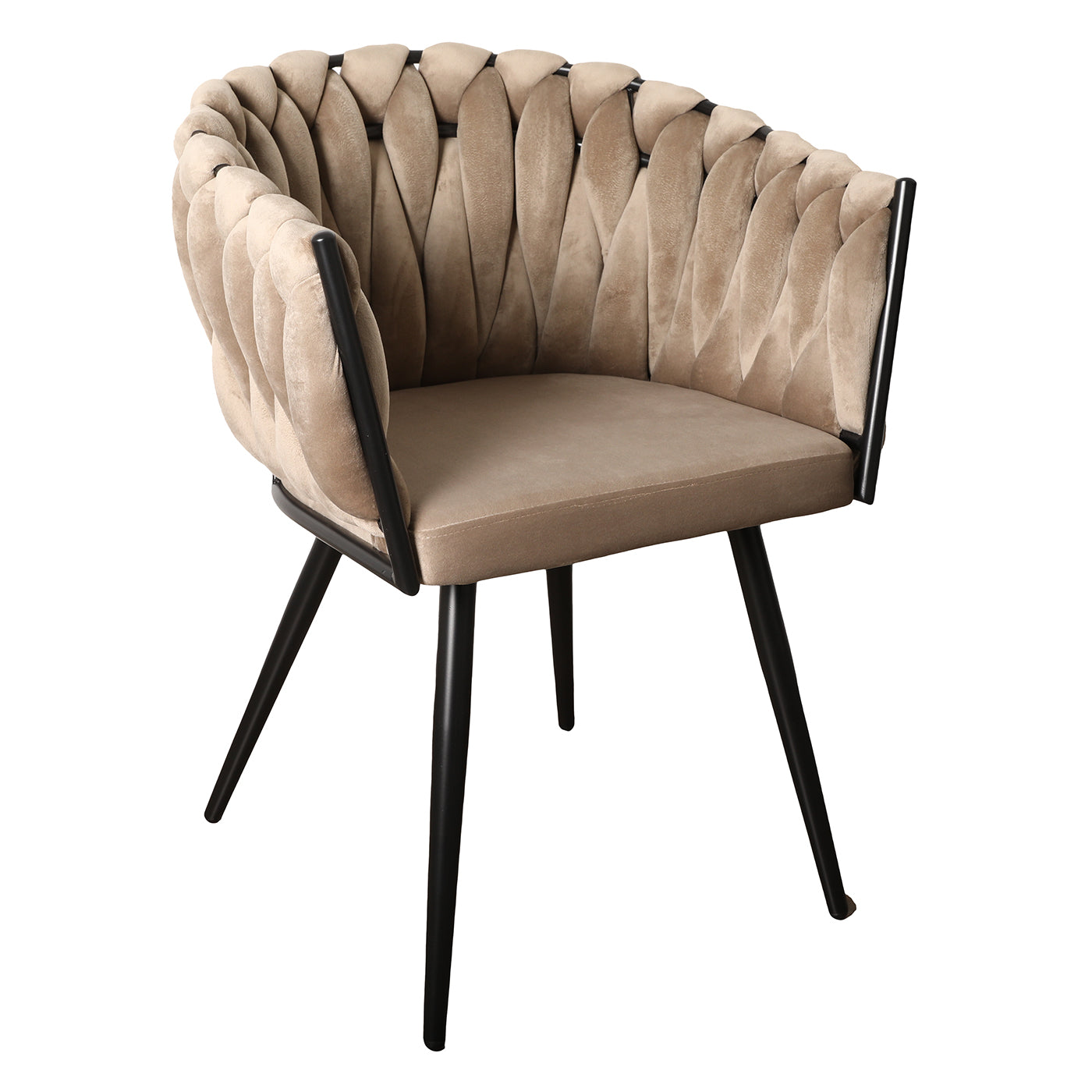 Chaise waves Sable