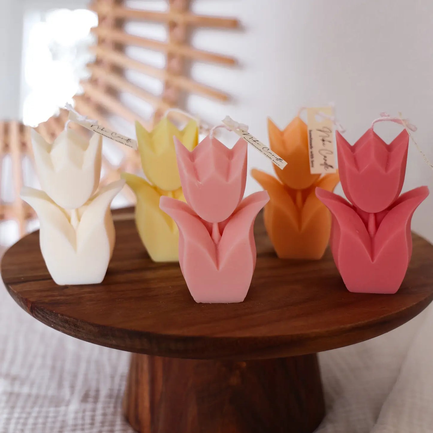 Bougie en tulipe