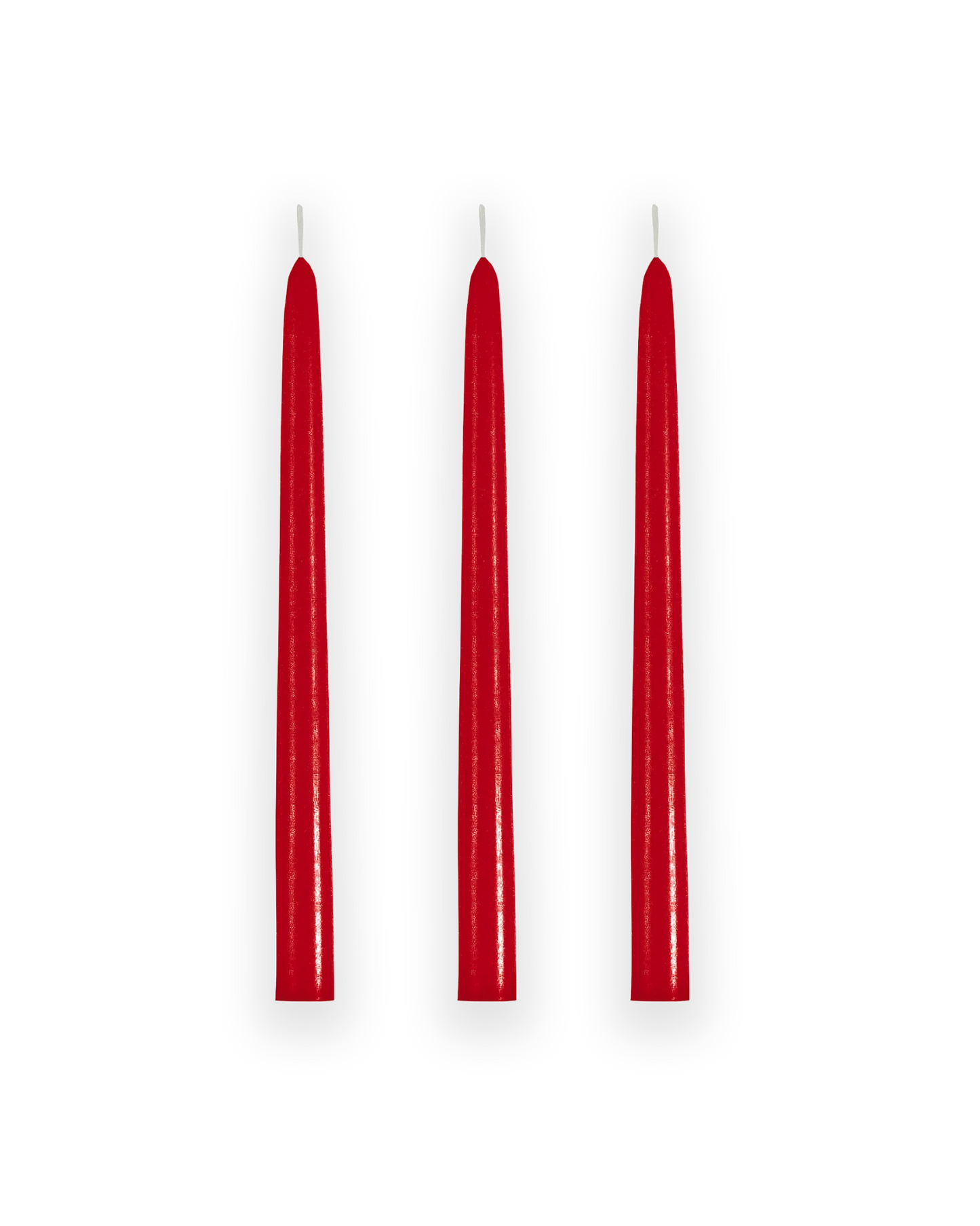 trio de Bougies flambeau Ivoire