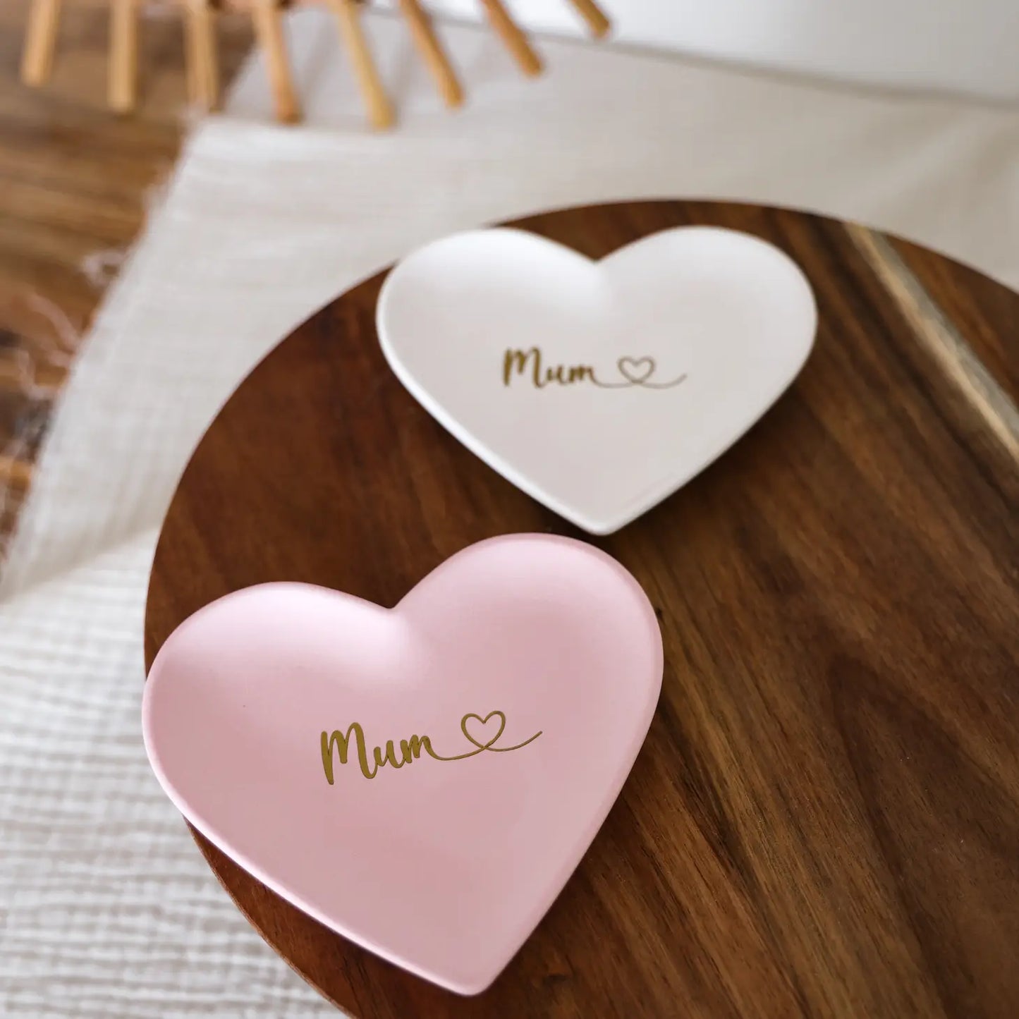 PLATEAU FORME COEUR MUM