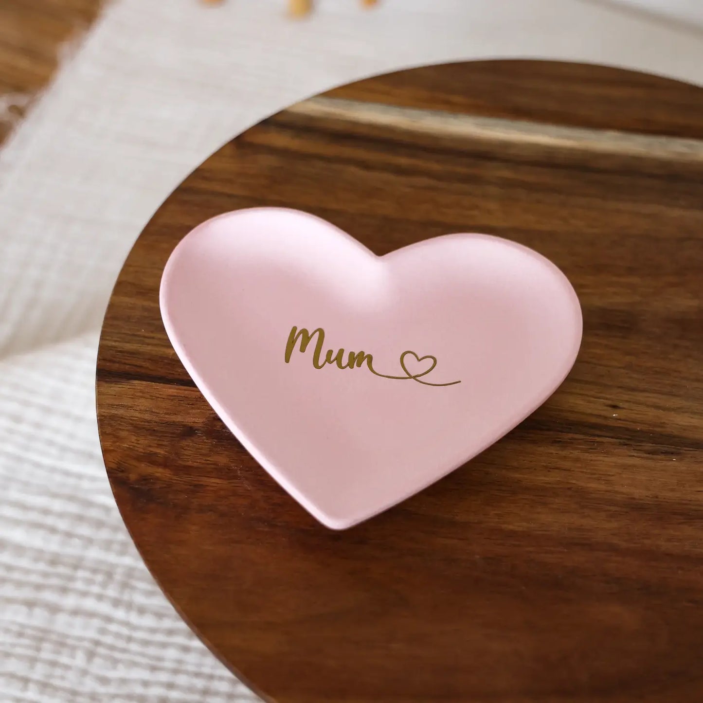 PLATEAU FORME COEUR MUM