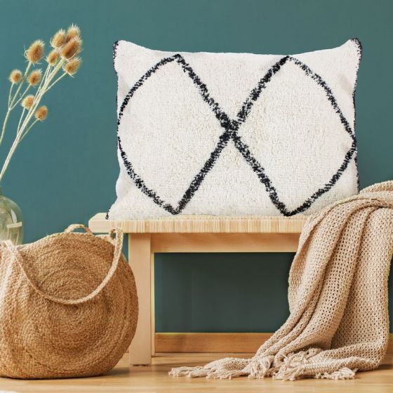 Coussin Berbere poil doux 40X60 cm