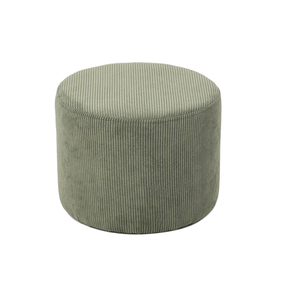 Poufs en velours Bleu