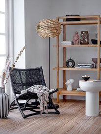 Vase Ingolf en verre fumé