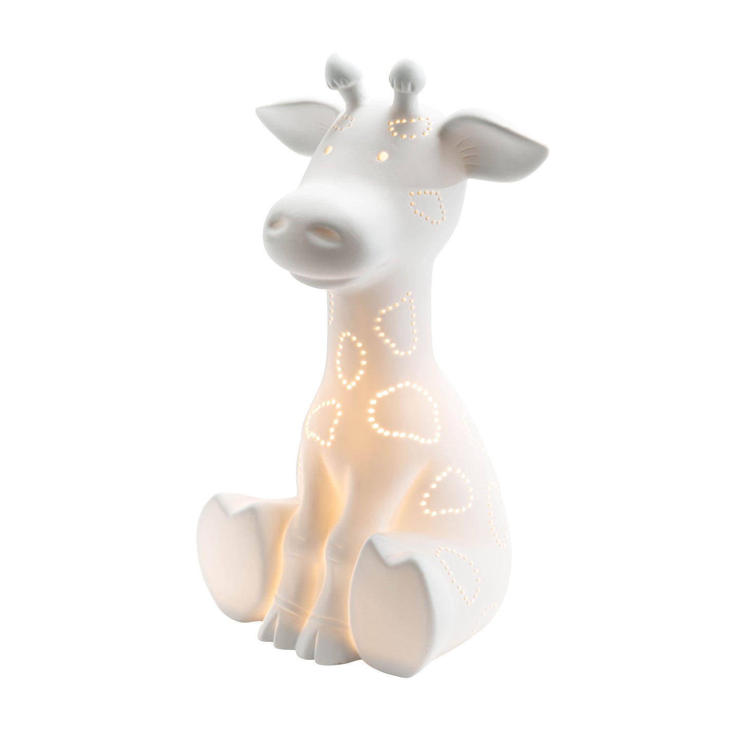 Lampe de chevet Giraffe en Porcelaine