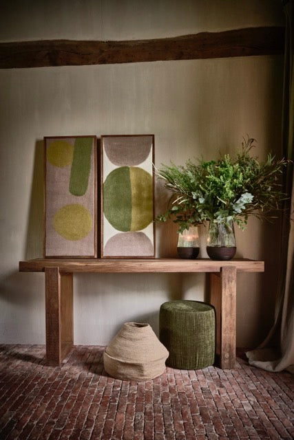 ANDALUCIA - console - bois récupéré - L 180 x W 45 x H 80 cm - naturel