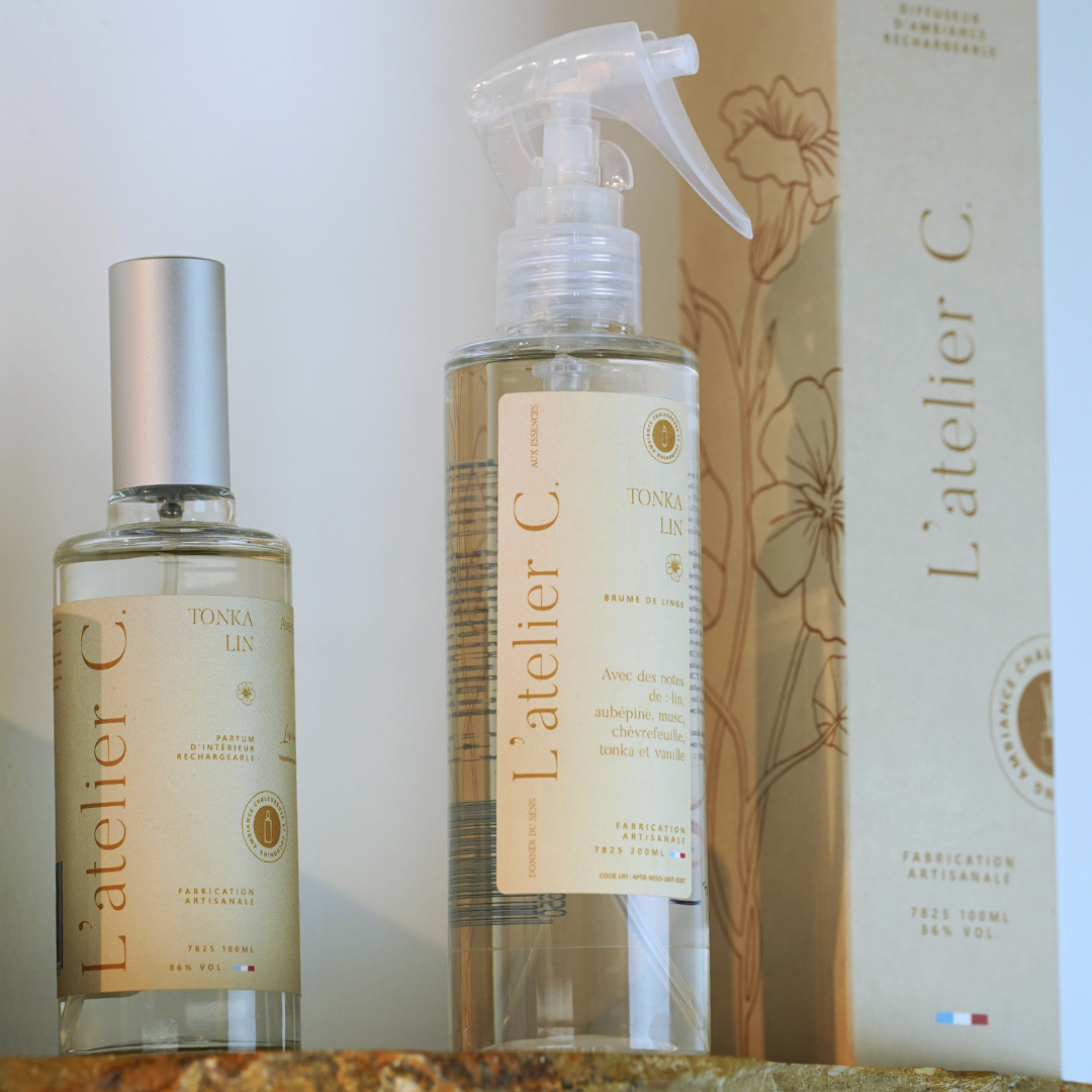 Brumes de linge - x6 parfums de Grasse