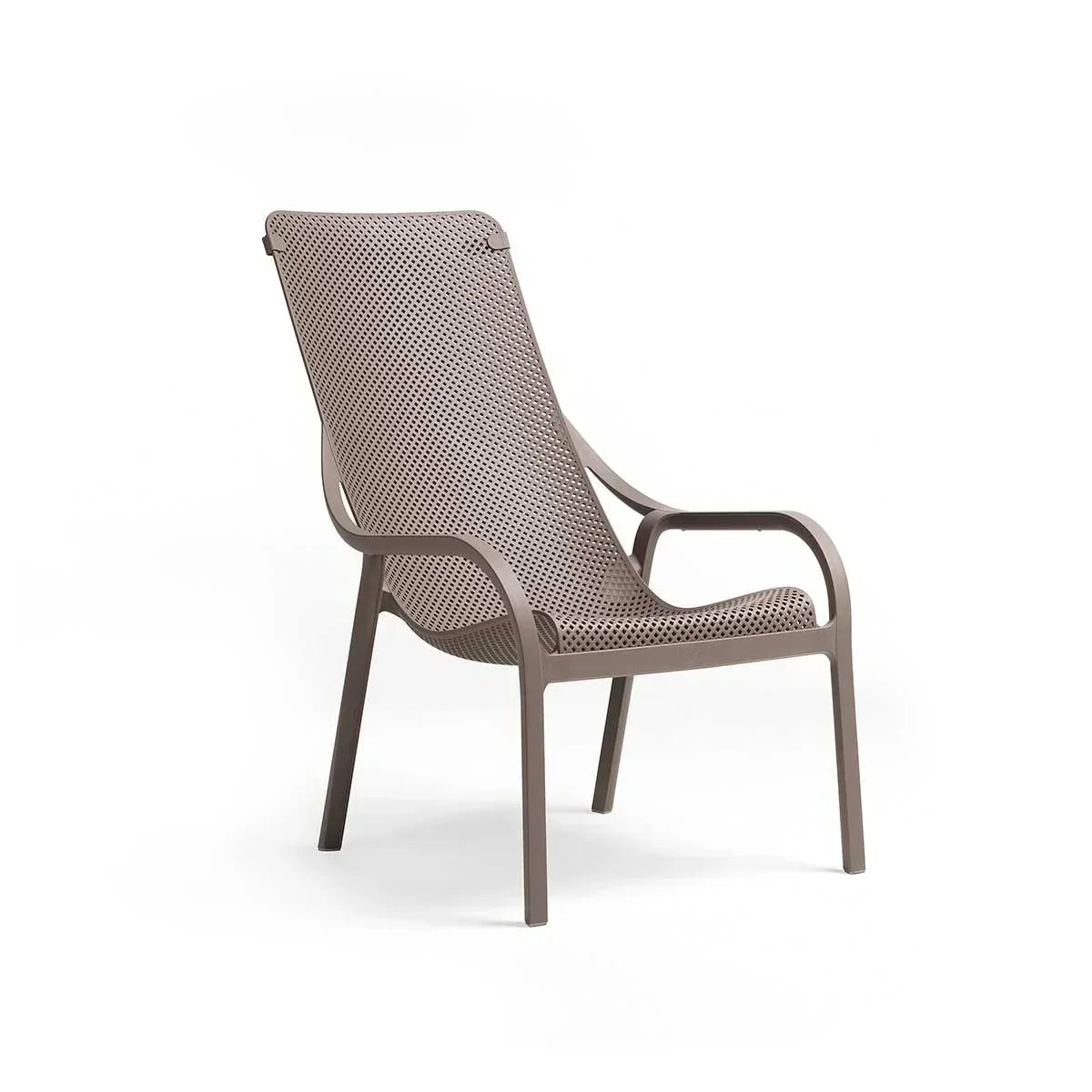 Chaise Net lounge Bianco