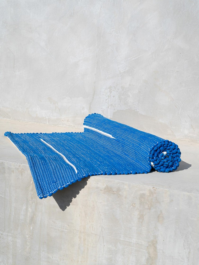 Tapis Comporta Yoga Mat 65 x 188 cm BLEU