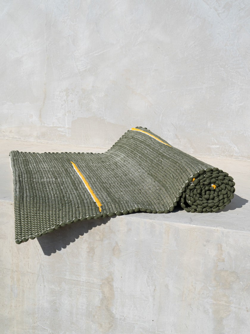 Tapis Comporta Yoga Mat 65 x 188 cm Kaki